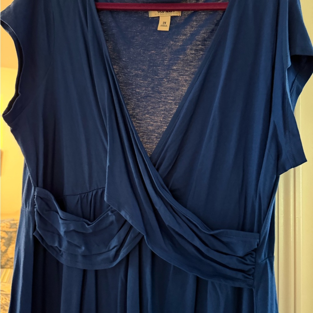 Old Navy Vibrant Blue Dress